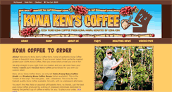 Desktop Screenshot of konakenscoffee.com